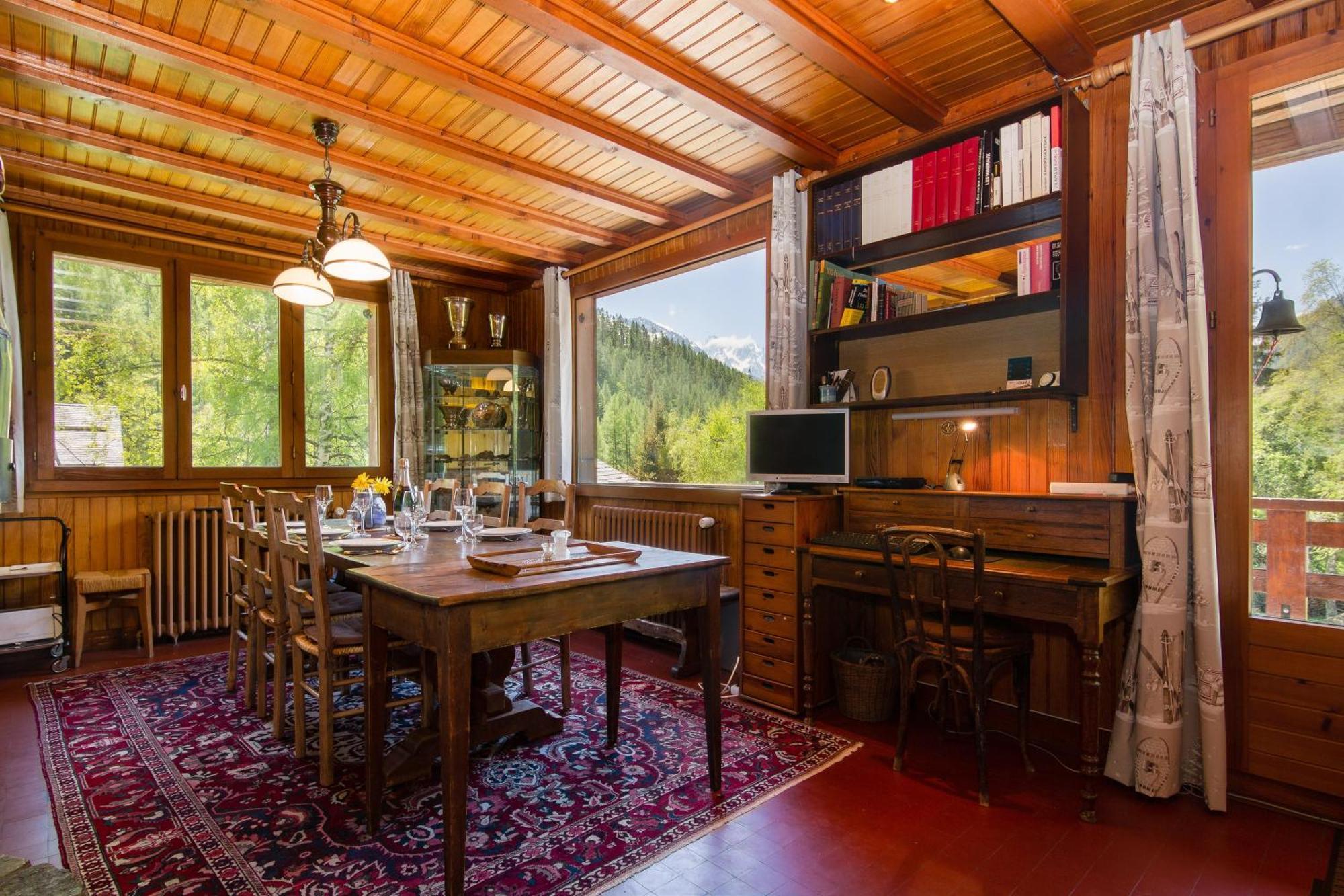 Montblanc Alpine Ski & Sauna Retreat - Happy Rentals Chamonix Bagian luar foto